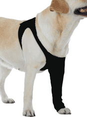 Suitical Pooperační ochranné oblečení na přední nohu psa 12cm, obvod hrudníku: 30-43 cm