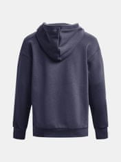 Under Armour Mikina Essential Fleece Hoodie-GRY XS