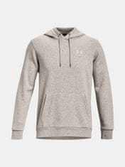 Under Armour Mikina UA Essential Fleece Hoodie-GRY XL