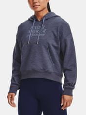 Under Armour Mikina Essential Script Hoodie-GRY S