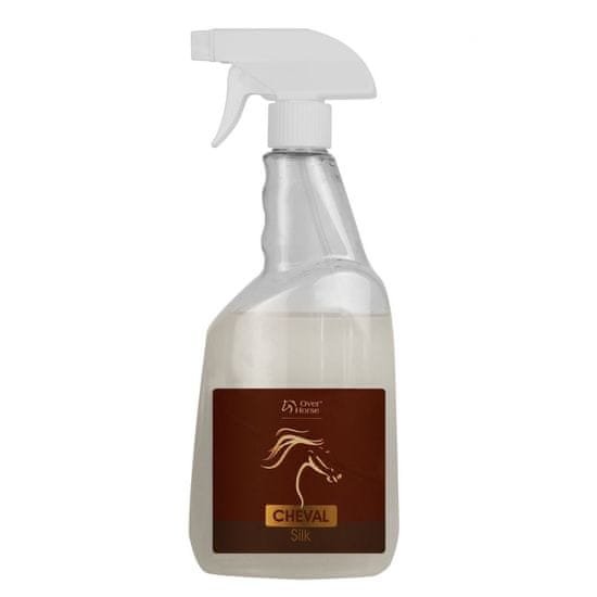 Over Horse Přípravek na hřívu a ocas CHEVAL Silk 650 ml, pro koně