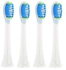 BMK Náhradní kompatibilní hlavice k zubním kartáčkům Philips, 4 ks - kompatibilní s Philips Sonicare C3 Premium Plaque Defence HX9044/17