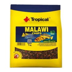 TROPICAL Krmivo pro akvarijní ryby Malawi 1kg chips