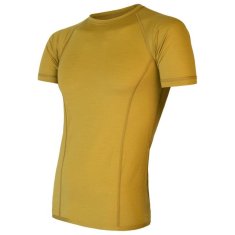 Sensor Triko Merino Air - pánské, krátký, hořčicová - Velikost XL