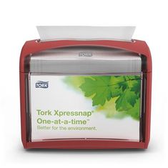 Tork Dávkovač ubrousků, N4 system, 155x201x150 mm, TORK "Xpressnap", červený