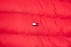 Tommy Hilfiger pánská péřová přechodová bunda červená Arizona Velikost: M