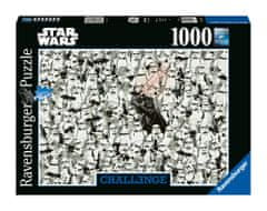 Ravensburger Puzzle Star Wars|Hvězdné války: Darth Vader & Stormtroopers 1000 dílků (50 x 70 cm)