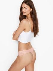 Victoria Secret Dámská krajková tanga VERY SEXY růžové S