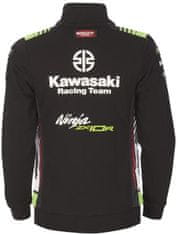 Kawasaki mikina RACING TEAM dámská černo-bílo-červeno-zelená XS