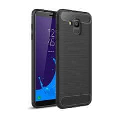 FORCELL Obal / kryt na Samsung Galaxy J6 2018 černý - Forcell CARBON