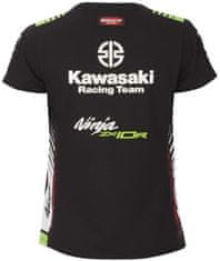 Kawasaki triko RACING TEAM dámské černo-bílo-červeno-zelené S