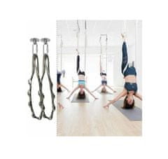 Merco Yoga Hammock síť pro jógu šedá