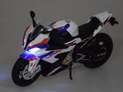 JOKOMISIADA Zvukové světlo DieCast Motorcycle S1000RR ZA3906