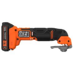 Black+Decker Aku multifunkční oscilační bruska BDCOS18D1K-QW