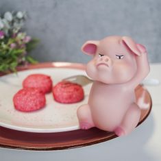 KINGHoff Chladnička Chrump Pig se světelným senzorem