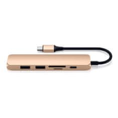 Satechi Slim Type-C Adaptér Multi-Port v2-USB HDMI USB-C 4k