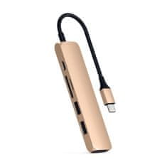 Satechi Slim Type-C Adaptér Multi-Port v2-USB HDMI USB-C 4k