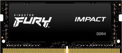 Kingston FURY Impact RAM, 32 GB, 3200 MHz, DDR4, CL20, SODIMM (KF432S20IBK2/32)