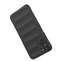 HURTEL POUZDRO MAGIC SHIELD PRO XIAOMI REDMI NOTE 11, FLEXIBILNÍ, PANCÉŘOVÝ KRYT, ČERNÝ