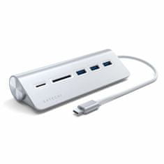 Satechi USB-C Combo Hub Imac adaptérový adaptér stříbrný