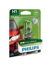 Philips Autožárovka H1 12258LLECOB1, LongLife EcoVision