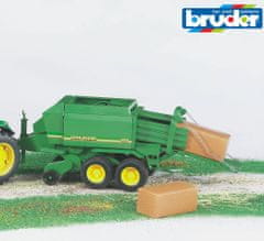 Bruder Balíkovač slámy JOHN DEERE