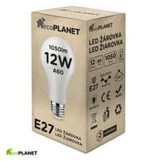 Berge LED žárovka - ecoPLANET - E27 - 12W - 1050Lm - studená bílá