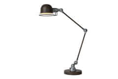 LUCIDE  Stolní retro lampa HONORE Rust Brown