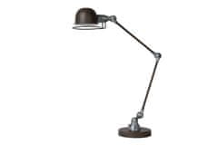 LUCIDE  Stolní retro lampa HONORE Rust Brown