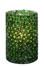 LUCIDE  Stolní lampička Marbles Green, průměr 15cm