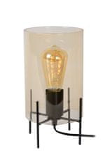 LUCIDE  Stolní lampa Stefie Amber, průměr 16cm