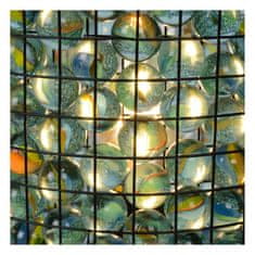 LUCIDE  Stolní lampička Marbles Clear, průměr 15cm