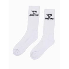 OMBRE Pánské ponožky DAVINIA bílé MDN19591 39-42