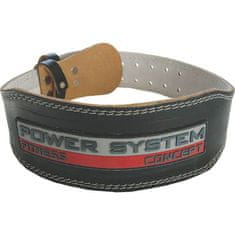 POWER SYSTEM Fitness opasek Power Black ČERNÁ L XXL