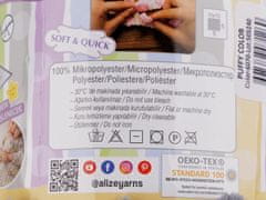 Kraftika 1ks (5923) fialová orchidej pletací příze alize puffy color