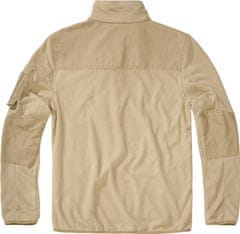 BRANDIT mikina Fleece Troyer Ripstop Camel Velikost: XL