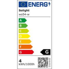 Solight Solight LED nástěnná lampička, stmívatelná, 4W, 280lm, 3000K, bílá WO54-W