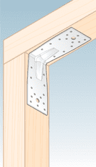 Úhelník s prolisem 140 x 140 x 65 x 2,5 mm, KP 5