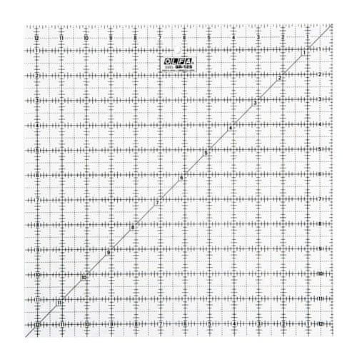 Olfa patchworkové pravítko 12,5x12,5 palců