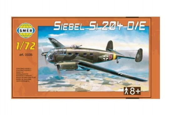 Směr Model Siebel Si 204 D/E 1:72 29,5x16,6cm