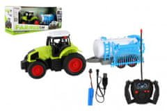 Teddies  Traktor RC s cisternou plast 38cm 27MHz + dobíjecí pack na baterie