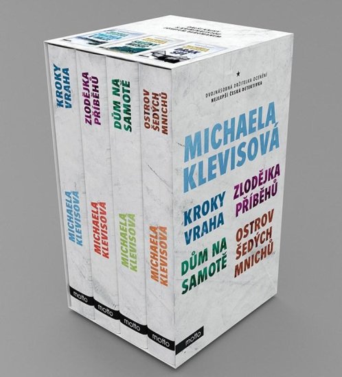 Klevisová Michaela: Michaela Klevisová BOX 2 (Kroky vraha, Zlodějka příběhů, Dům na samotě, Ostrov š