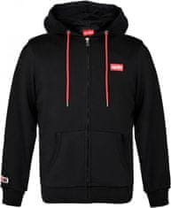 APRILIA mikina LOGO Zip černo-bílo-červená XL