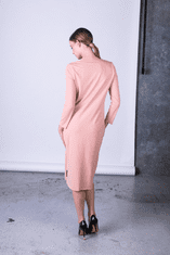 nanoSPACE Růžové minimalistické šaty Berlin – nanoSPACE by LADA Velikost: S