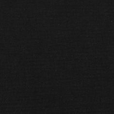 Petromila Box spring postel černá 80 x 200 cm textil