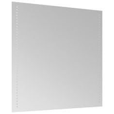 Greatstore Koupelnové zrcadlo s LED osvětlením 60 x 60 cm