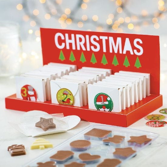 MojeParty Adventní kalendář DIY 75 ks