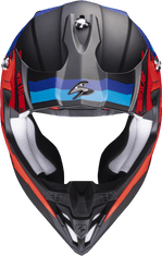 SCORPION Moto přilba VX-16 EVO AIR SPECTRUM matná černo/červeno/modrá S