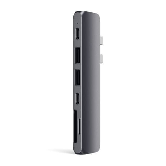 Satechi Type-C Pro Hub adaptér pro Macbook Air Pro tmavě šedá