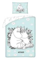 Moomin HALANTEX Povlečení do postýlky Mumínci Bavlna, 100/135, 40/60 cm